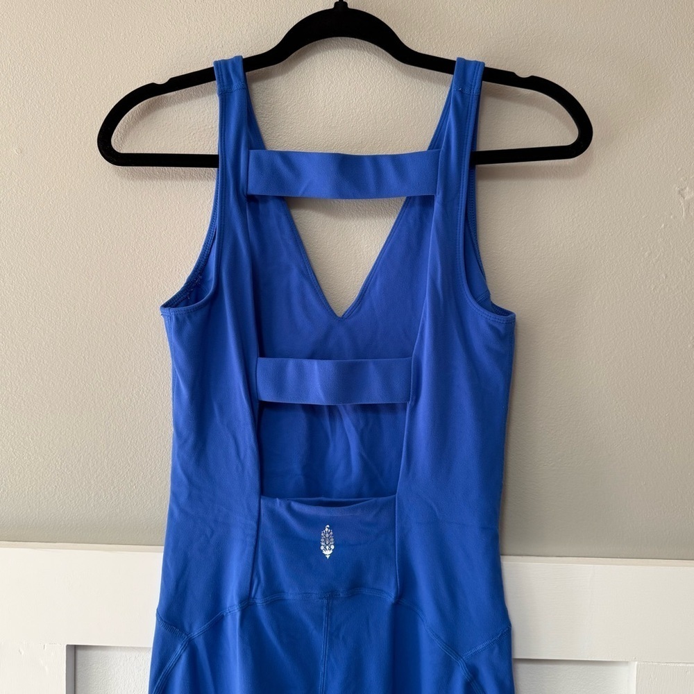 Free People Movement Never Better One-Piece in Electric Cobalt Blue - Picture 11 of 13